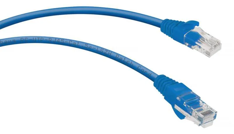 Cabeus PC-UTP-RJ45-Cat.5e-0.5m-BL-LSZH