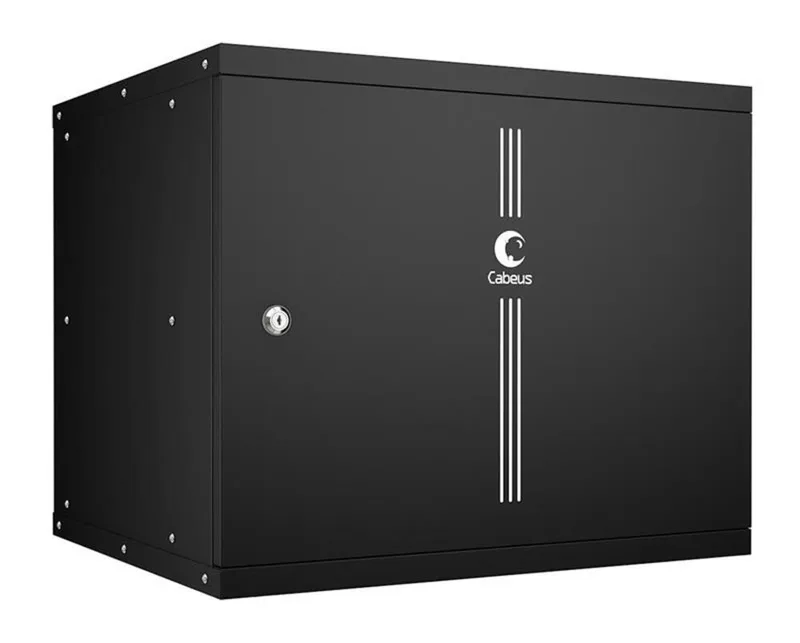 Телекоммуникационный шкаф Cabeus WSC-05D-9U55/45m-BK
