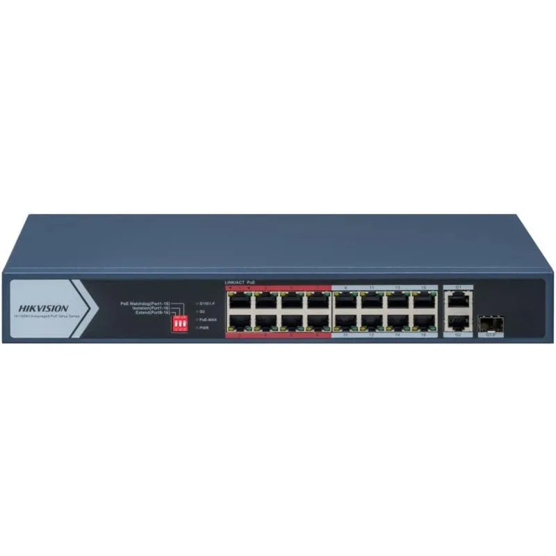 Неуправляемый Hikvision DS-3E0318P-E/M (C)