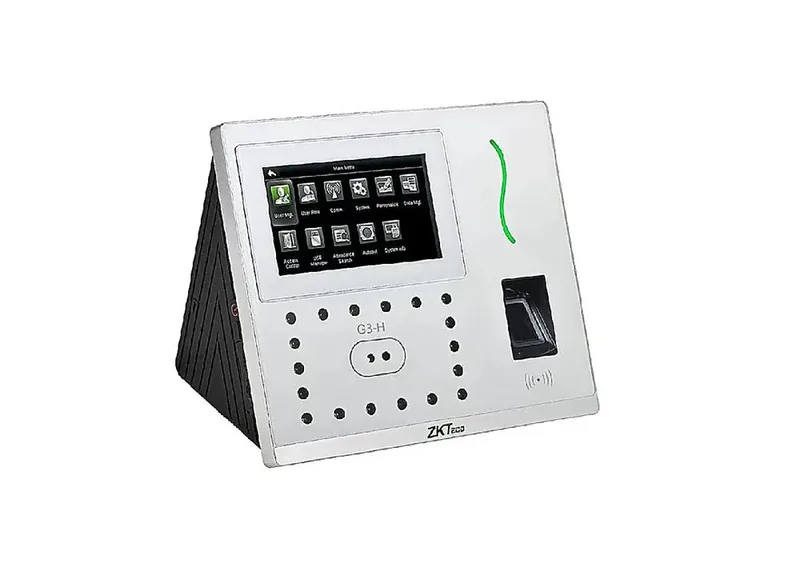 ZKTeco G3 - Терминал с функцией распознавания лиц. Память:лиц 3 000,отпечатков 5 000,карт 10000,событий 100 000. 4.3" IPS дисплей. TCP/IP, WiFi, USB, RS485, Wiegand. Считыватель карт EM и отпечатков пальцев. ZKBioSecurity/BioTime/ZKTime.Web