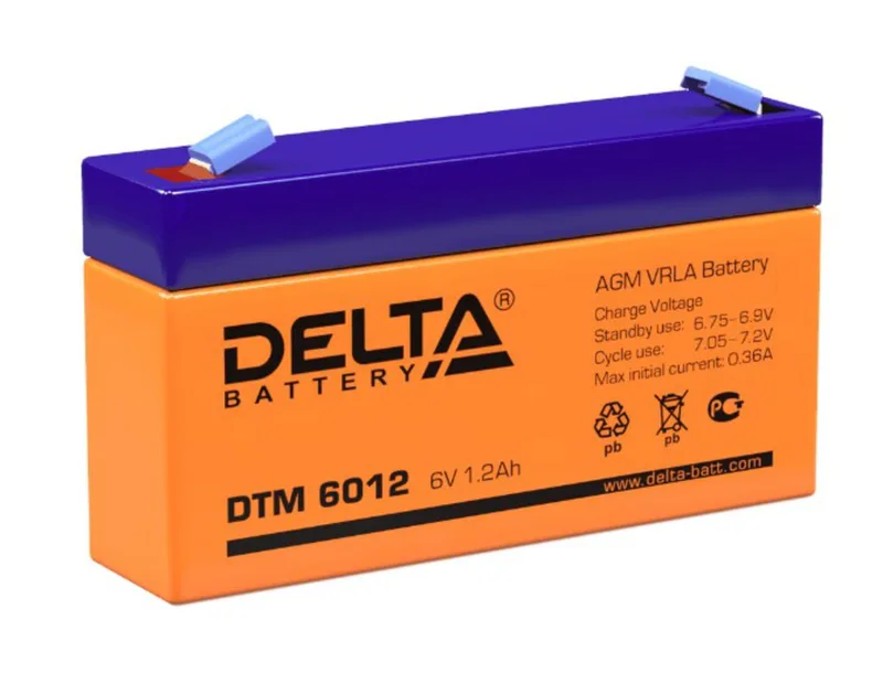 Аккумуляторная батарея Delta DTM 6012
